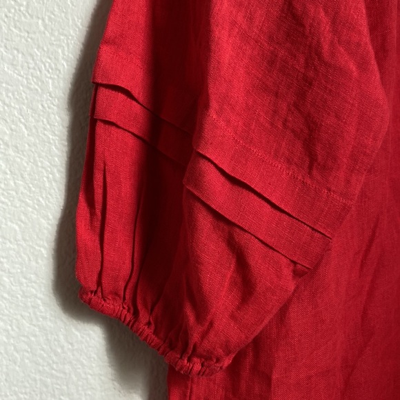 Mersea Linen Palermo Embroidered Maxi  Dress - Picture 10 of 13